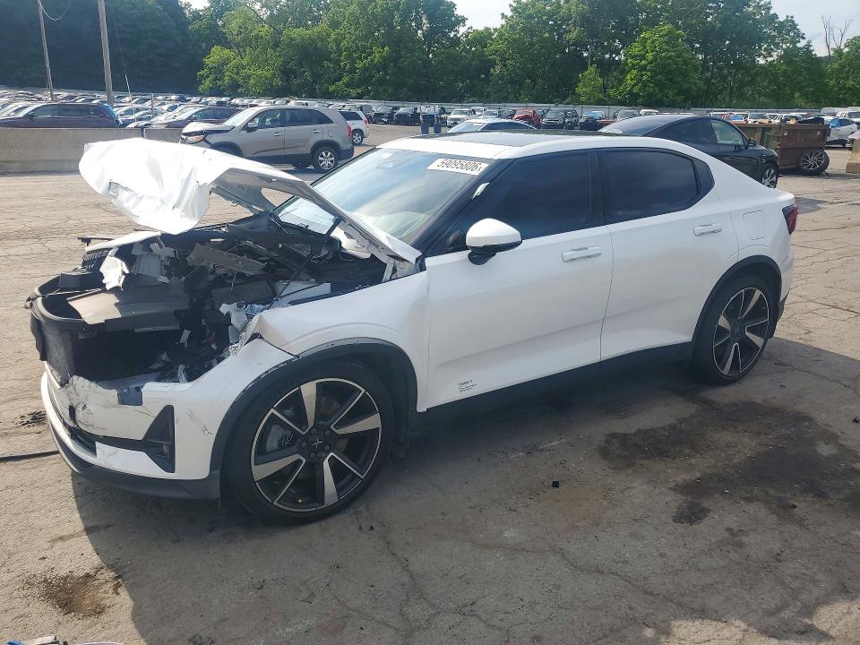 2021 Polestar 2 VIN LPSED3KA0ML019386 COPART salvage auction — FRONT END, Ny - Mv-907A Salvage Certificate, sold $4,900 on 2026-08-06 (photo 1)