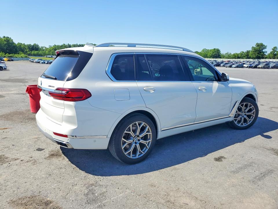 2019 BMW X7 VIN 5UXCX4C53KLS36228 COPART salvage auction — NORMAL WEAR, Pa - Cert Of Title, sold $14,100 on 2026-07-28 (photo 3)