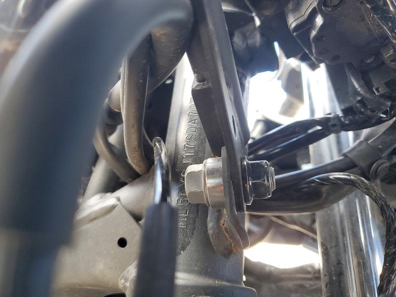 2025 Kawasaki Ninja VIN ML5EXGJ17SDA70752 COPART salvage auction — FRONT END, Wy - Cert Of Title-Salvage, sold $750 on 2026-09-16 (photo 8)