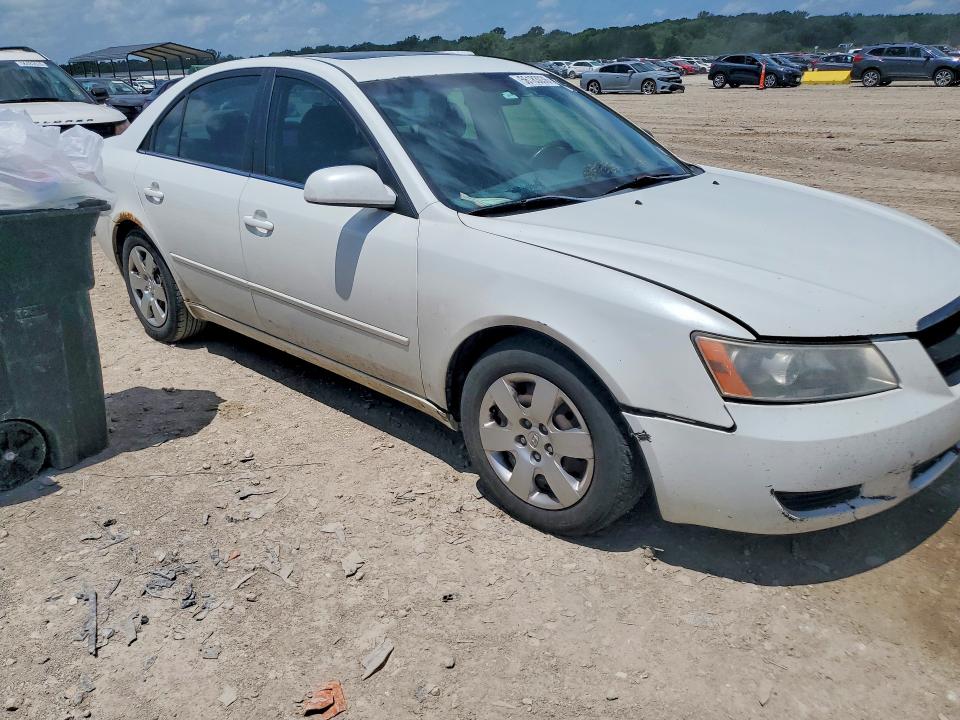2008 Hyundai Sonata VIN 5NPET46F48H321831 COPART salvage auction — FRONT END, Ks - Cert Of Title-Salvage, sold $475 on 2026-07-09 (photo 4)