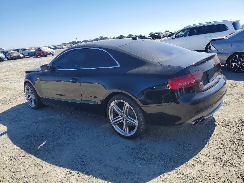 2012 Audi S5 VIN WAUGVAFRXCA017010 COPART salvage auction — FRONT END, Ca - Salvage Certificate, sold $1,350 on 2026-07-07 (photo 2)