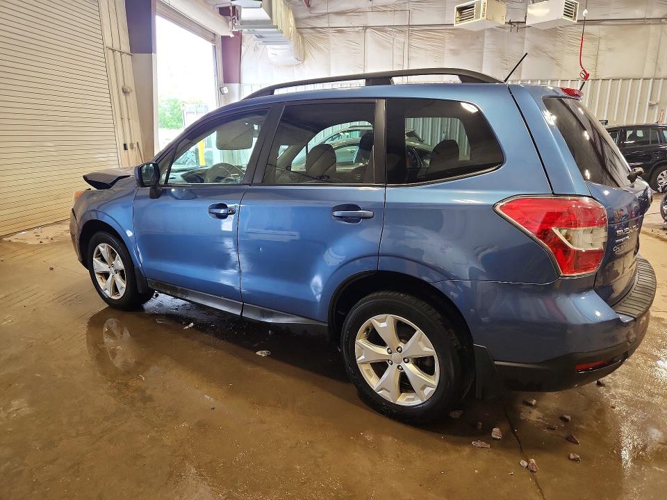 2015 Subaru Forester VIN JF2SJADC0FH563707 COPART salvage auction — FRONT END, Wi - Certificate Of Title, sold $4,300 on 2026-07-27 (photo 2)