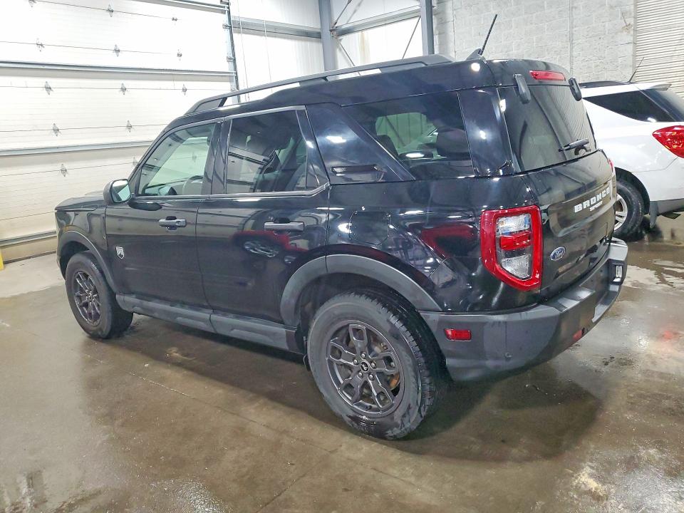 2022 Ford Bronco VIN 3FMCR9B65NRD02993 COPART salvage auction — HAIL, Mn - Cert Of Title-Salvage, sold $12,300 on 2026-07-28 (photo 2)