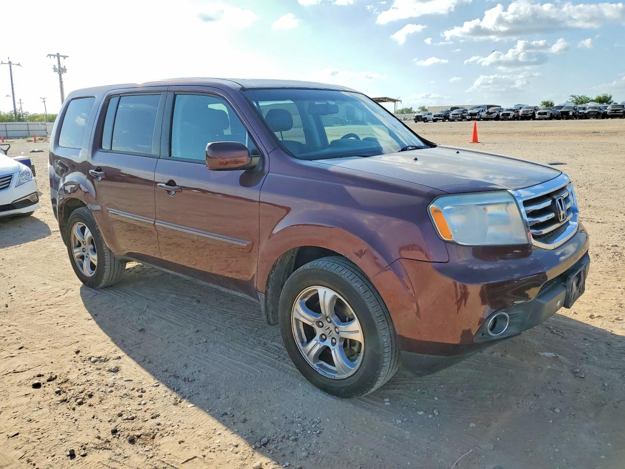 2012 Honda Pilot VIN 5FNYF3H53CB018369 COPART salvage auction — Mechanical, TX - CERTIFICATE OF TITLE, sold $550 on 2026-07-08 (photo 4)