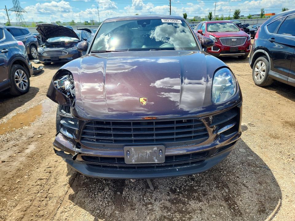 2021 Porsche VIN WP1AA2A51MLB16981 COPART salvage auction — FRONT END, IL - SALVAGE CERTIFICATE, sold $18,600 on 2026-07-28 (photo 5)