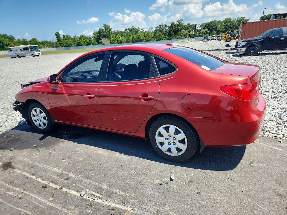 2009 Hyundai Elantra VIN KMHDU46D99U640166 COPART salvage auction — FRONT END, Fl - Cert Of Title Slvg Rebuildable, sold $450 on 2026-07-13 (photo 2)