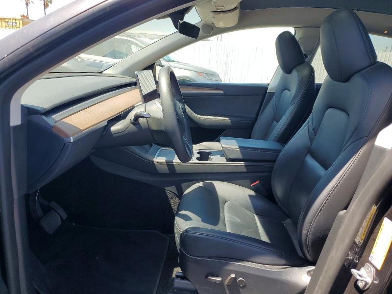 2024 Tesla VIN 7SAYGAEE8RF037534 COPART salvage auction — REAR END, CA - SALVAGE CERTIFICATE, sold $14,100 on 2026-07-24 (photo 7)