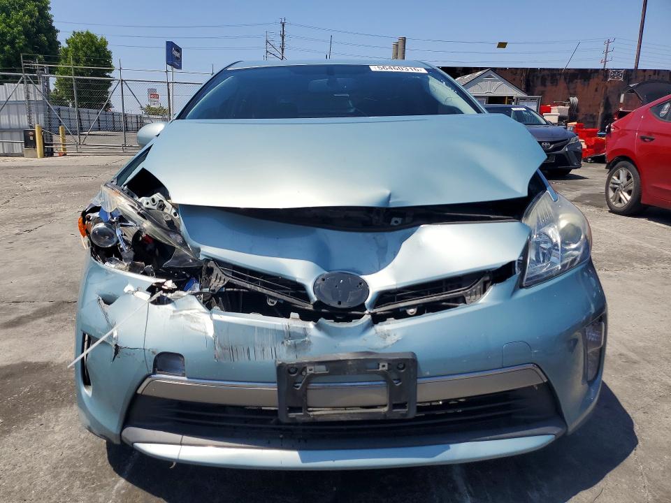 2014 Toyota Prius VIN JTDKN3DP5E3050529 COPART salvage auction — FRONT END, Ca - Salvage Certificate, sold $3,950 on 2026-07-08 (photo 5)