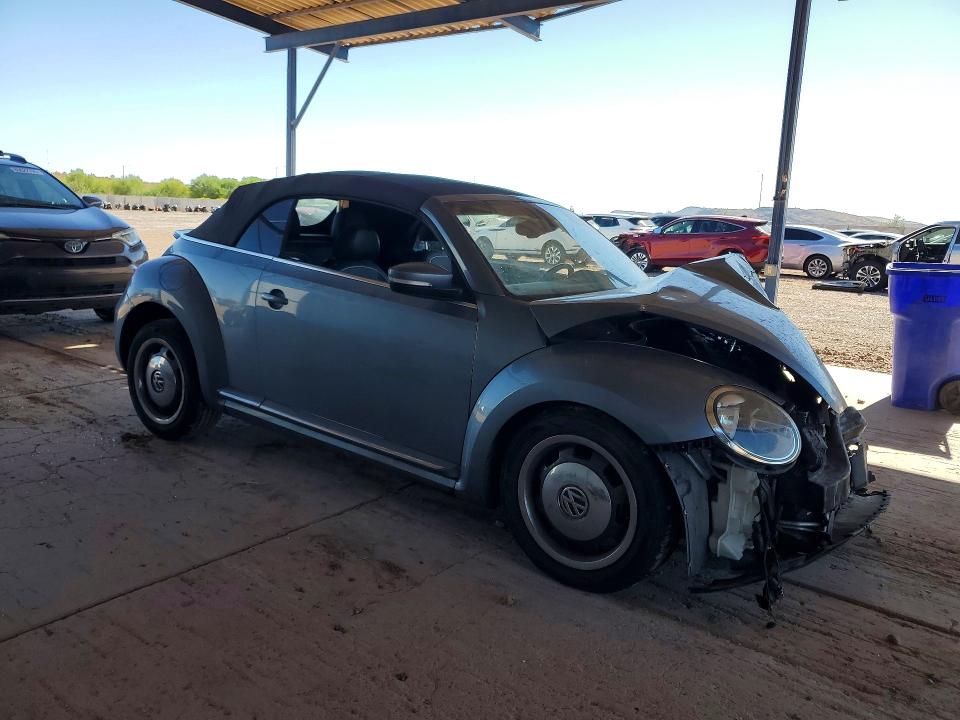2016 Volkswagen Beetle VIN 3VW517AT9GM821249 COPART salvage auction — FRONT END, Az - Cert Of Title - Salvage, sold $375 on 2026-08-04 (photo 4)