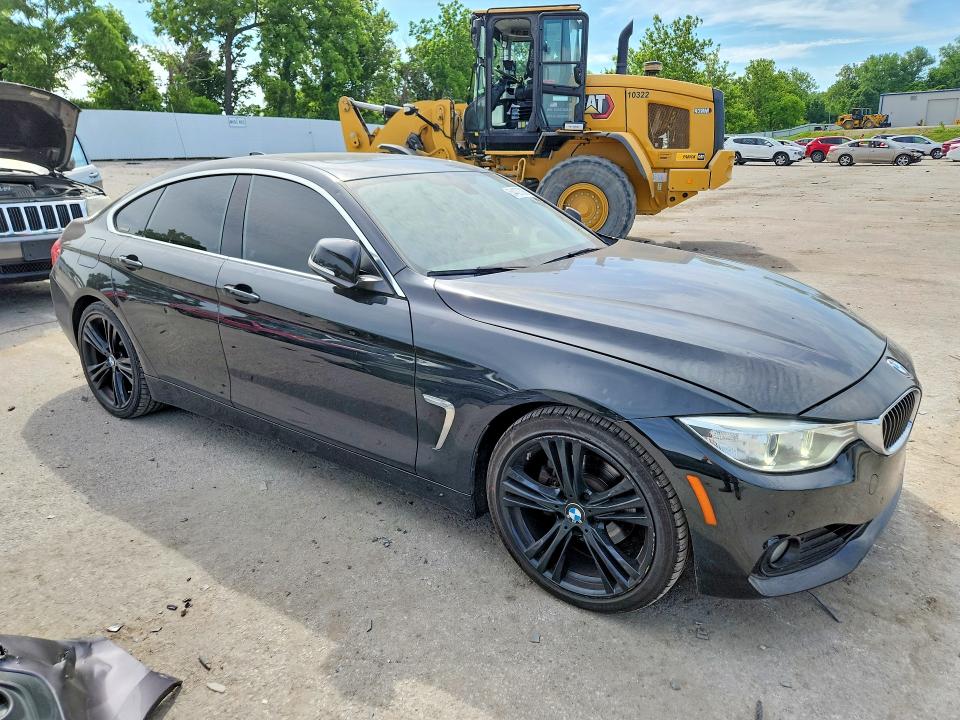 2016 BMW 4er VIN WBA4A9C57GG695974 COPART salvage auction — HAIL, Mo - Certificate Of Title, sold $3,700 on 2026-07-10 (photo 4)