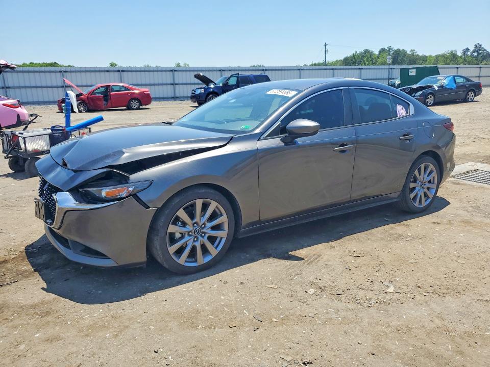 2019 Mazda 3 VIN JM1BPACLXK1108087 COPART salvage auction — FRONT END, Va - Cert Of Title - Salvage, sold $4,200 on 2026-07-15 (photo 1)