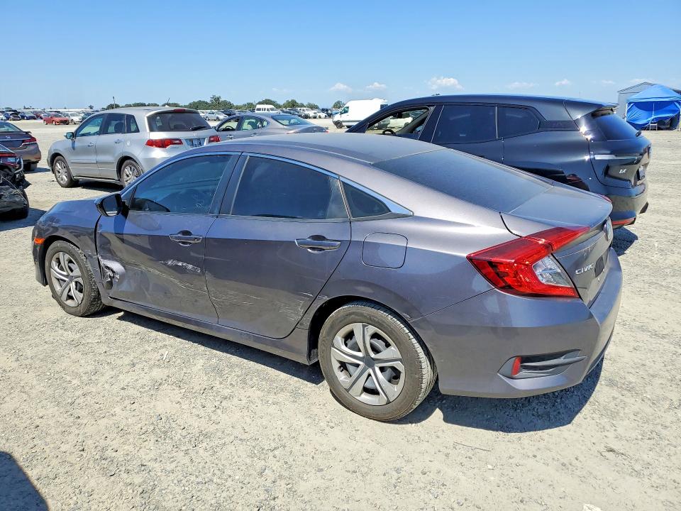 2016 Honda Civic VIN 19XFC2F50GE211085 COPART salvage auction — SIDE, Ca - Salvage Certificate, sold $3,900 on 2026-07-02 (photo 2)