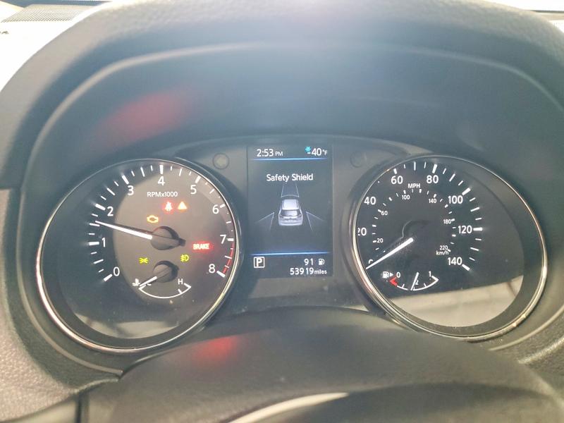 2018 Nissan Rogue VIN 5N1AT2MV8JC752103 COPART salvage auction — FRONT END, Ny - Mv-907A Salvage Certificate, sold $3,450 on 2026-08-01 (photo 9)