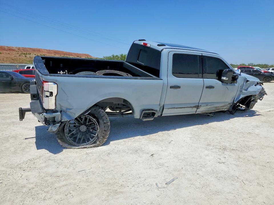 2024 Ford F350 VIN 1FT8W3BM3REC73839 COPART salvage auction — SIDE, Tx - Salvage Vehicle Title, sold $26,000 on 2026-07-31 (photo 3)