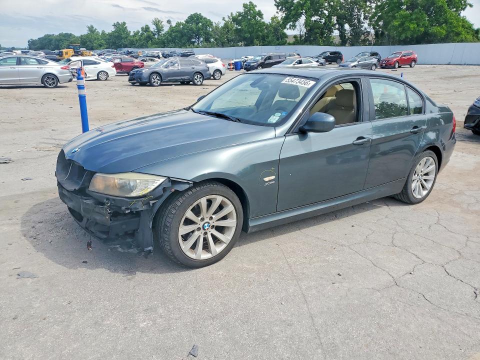 2011 BMW 3er VIN WBAPK5C59BA656818 COPART salvage auction — FRONT END, Mo - Salvage Certificate Of Title, sold $1,500 on 2026-07-17 (photo 1)