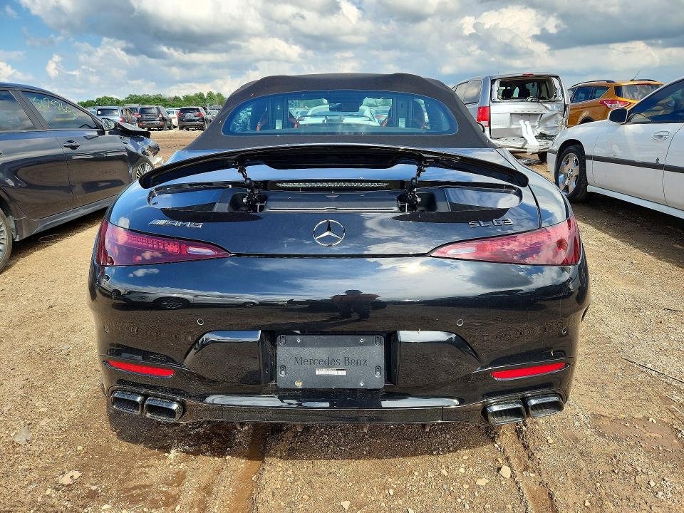 2022 Mercedes-benz Sl-klasse amg VIN W1KVK8BB0NF004282 COPART salvage auction — FRONT END, Il - Salvage Certificate, sold $25,500 on 2026-07-28 (photo 6)