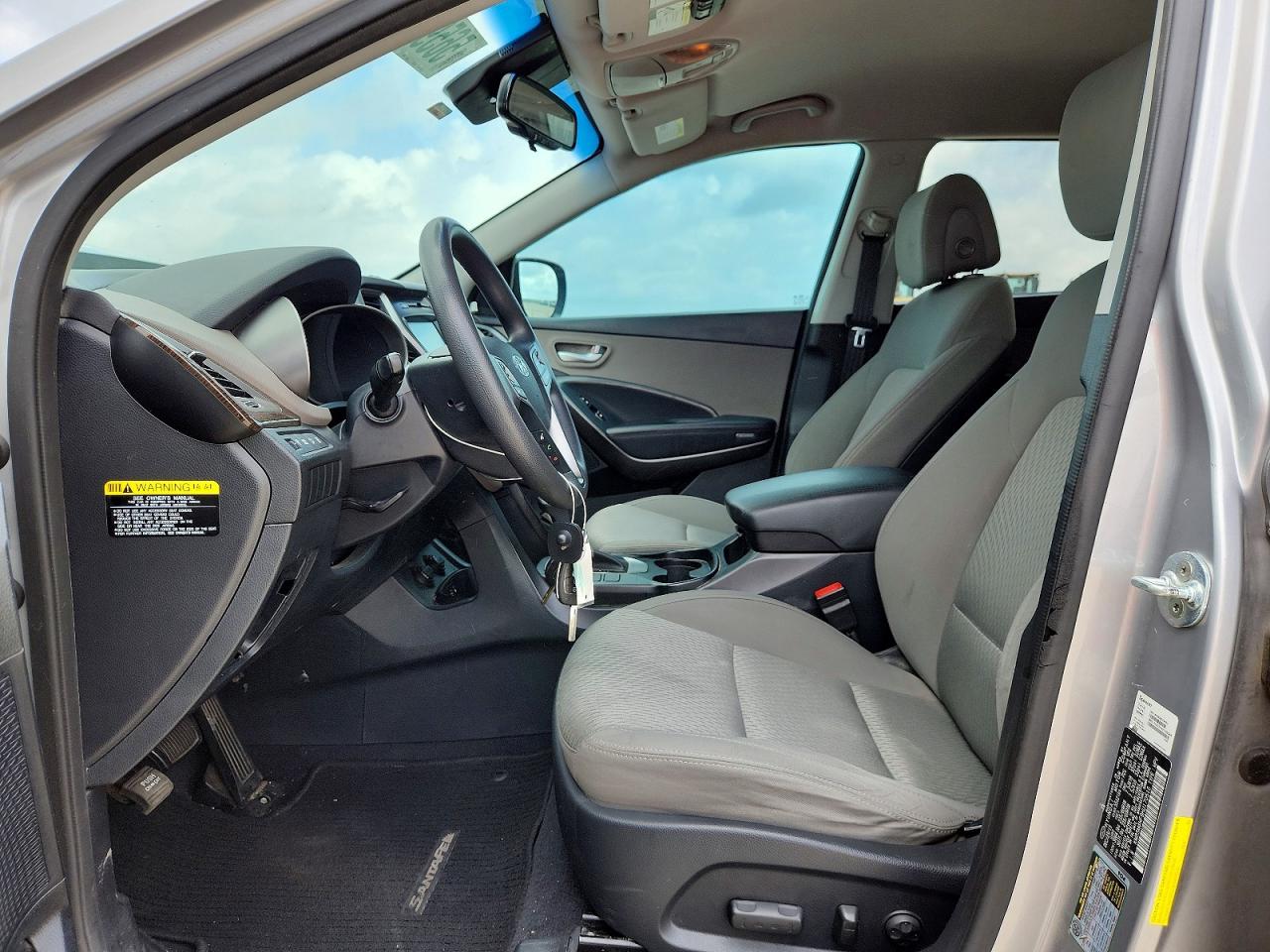 2017 Hyundai Santa Fe VIN KM8SM4HF9HU170516 COPART salvage auction — Front End, MT - CERTIFICATE OF TITLE (P), sold $3,400 on 2026-07-02 (photo 7)