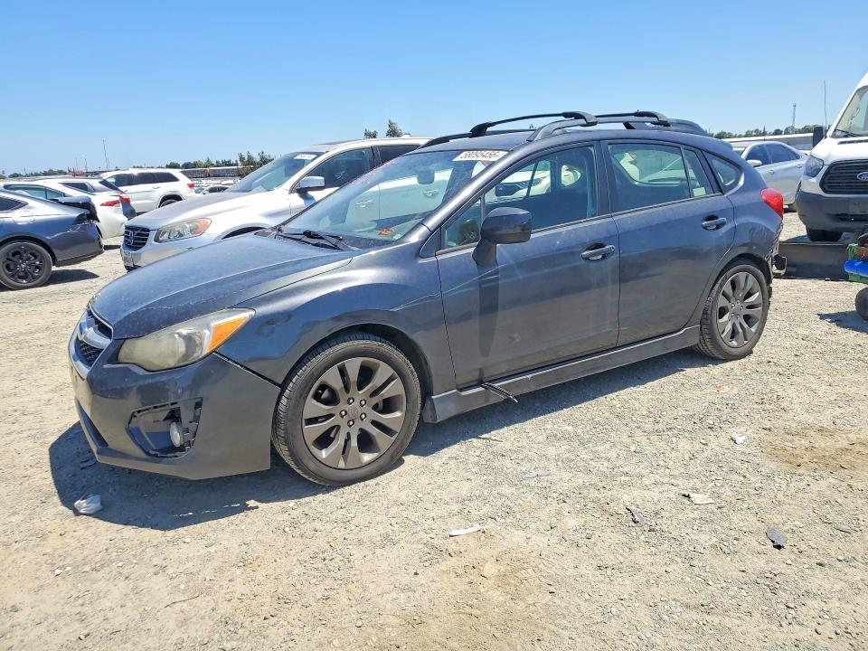 2013 Subaru VIN JF1GPAL64D2822025 COPART salvage auction — REAR END, Ca - Salvage Certificate, sold $1,550 on 2026-07-21 (photo 1)