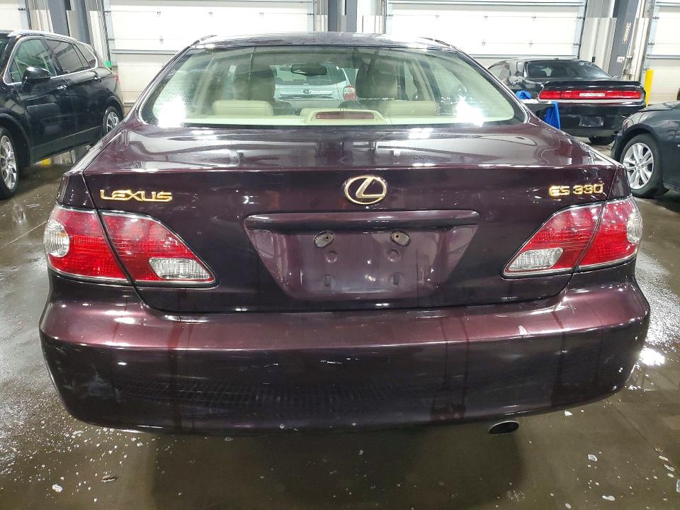 2004 Lexus ES VIN JTHBA30G145021614 COPART salvage auction — FRONT END, Mn - Cert Of Title-Prior Salvage, sold $225 on 2026-07-28 (photo 6)