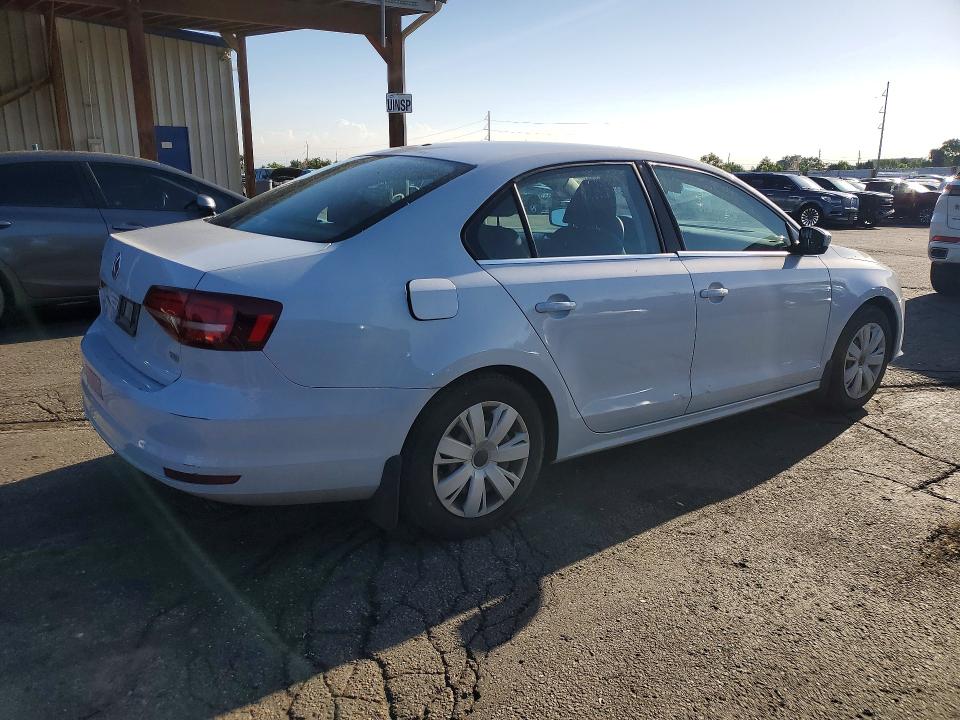 2017 Volkswagen Jetta VIN 3VW2B7AJ5HM293421 COPART salvage auction — REAR END, Co - Public - Salvage Title, sold $1,800 on 2026-07-09 (photo 3)