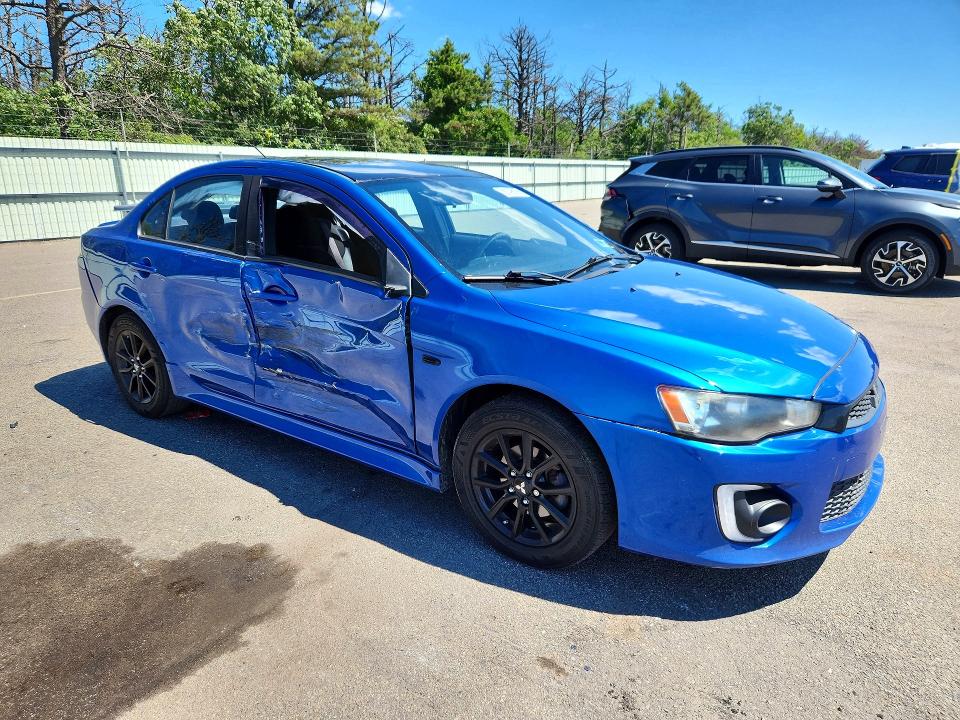 2017 Mitsubishi Lancer VIN JA32U2FU8HU014203 COPART salvage auction — SIDE, Ny - Mv-907A Salvage Certificate, sold $1,200 on 2026-07-06 (photo 4)
