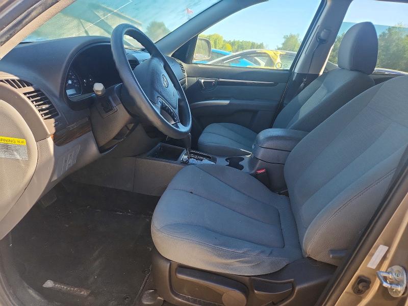 2011 Hyundai Santa fe VIN 5XYZG3AB7BG080379 COPART salvage auction — FRONT END, ON - PERMIT SALVAGE, sold $1,000 on 2026-07-16 (photo 7)