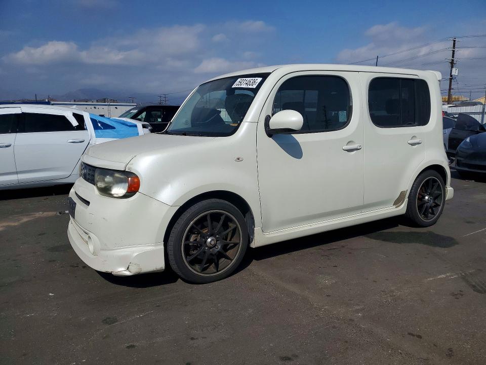 2009 Nissan Cube VIN JN8AZ28R59T129988 COPART salvage auction — SIDE, CA - SALVAGE CERTIFICATE, sold $850 on 2026-07-13 (photo 1)