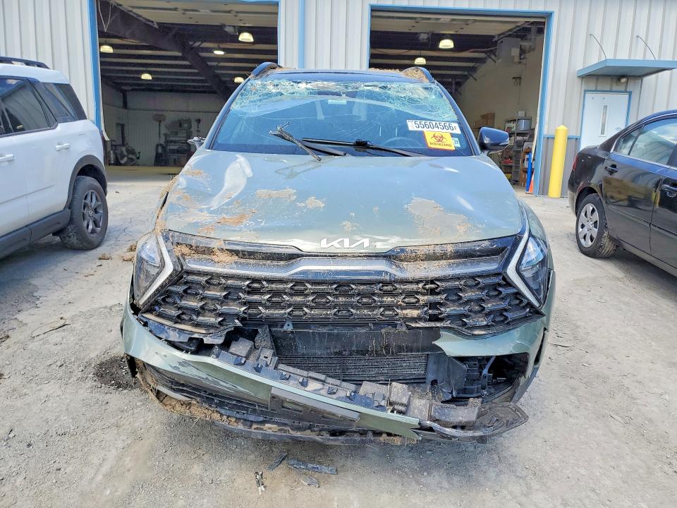 2023 Kia Sportage VIN 5XYK6CAF1PG059705 COPART salvage auction — ROLLOVER, Pa - Certificate Of Salvage, sold $7,100 on 2026-07-10 (photo 5)