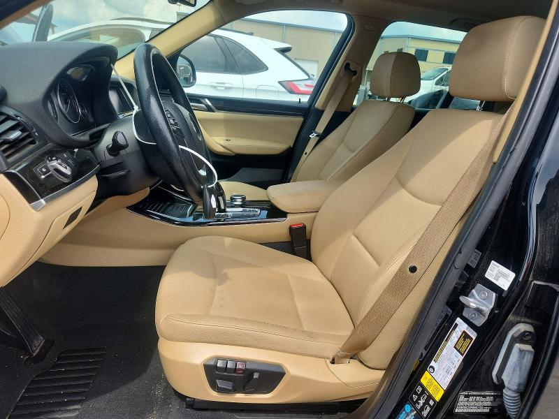 2017 BMW VIN 5UXWX9C33H0W67753 COPART salvage auction — REAR END, TX - SALVAGE VEHICLE TITLE (P), sold $3,250 on 2026-07-16 (photo 7)