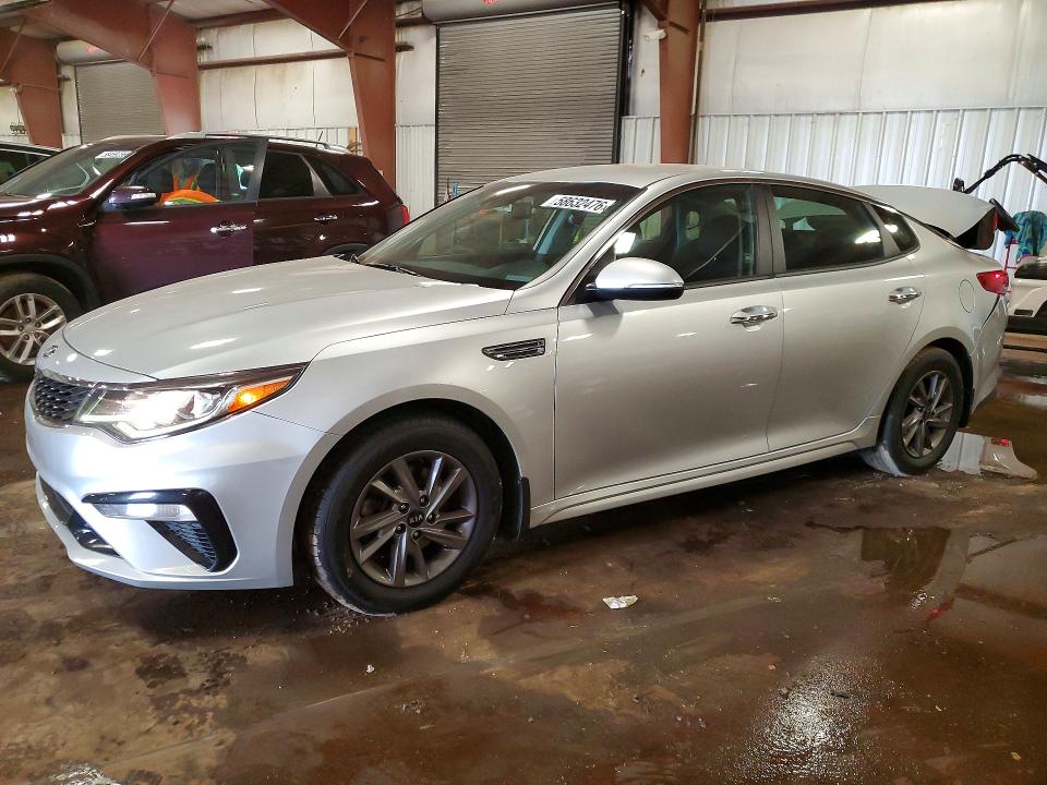 2020 Kia Optima VIN 5XXGT4L32LG397054 COPART salvage auction — REAR END, Mi - Certificate Of Title, sold $2,500 on 2026-07-31 (photo 1)