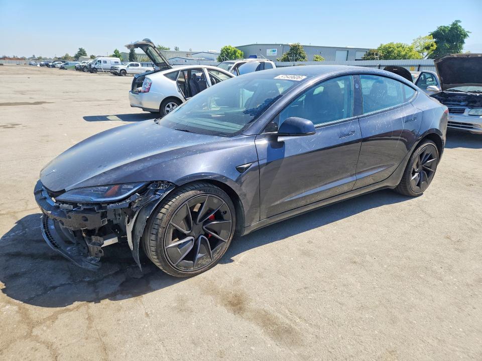 2024 Tesla Model 3 VIN 5YJ3E1ET5RF806969 — COPART salvage auction photo