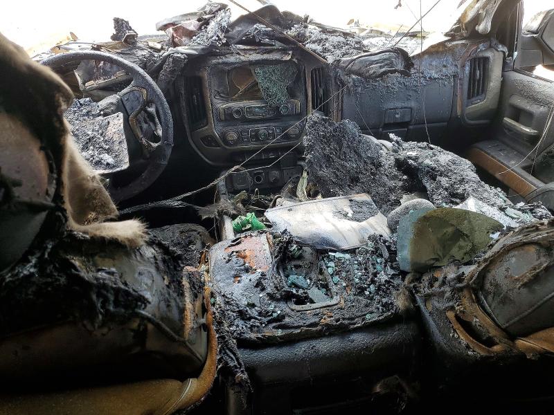 2014 Chevrolet Silverado VIN 3GCUKSEC0EG499525 COPART salvage auction — ENGINE BURN, Tx - Salvage Vehicle Title, sold $1,650 on 2026-07-02 (photo 8)