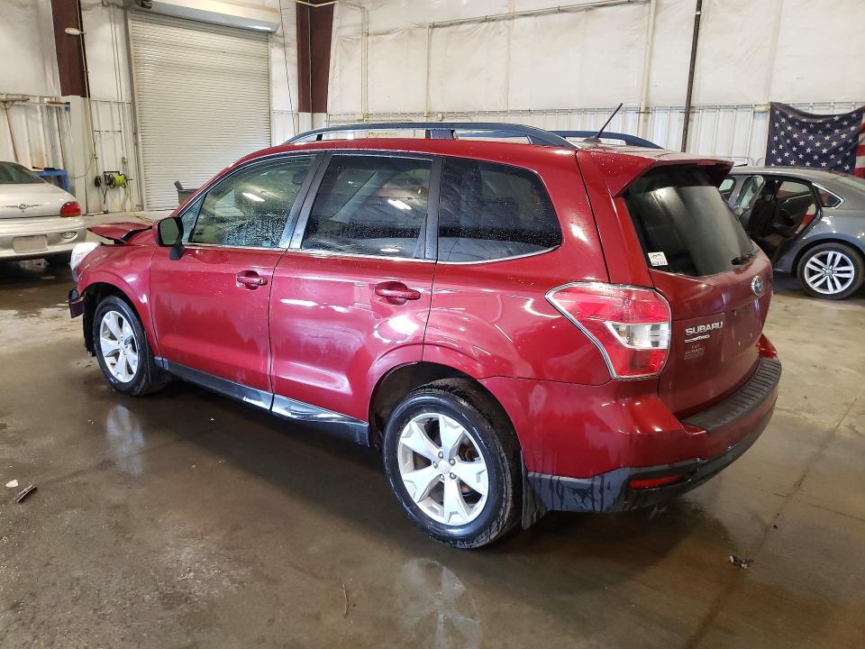2015 Subaru VIN JF2SJAHC1FH523579 COPART salvage auction — FRONT END, MN - CERT OF TITLE-PRIOR SALVAGE, sold $525 on 2026-07-27 (photo 2)