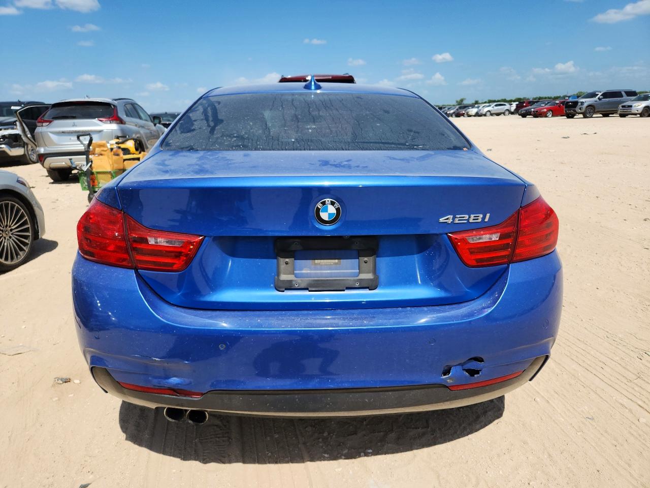 2014 BMW 4 Series VIN WBA3N7C54EK221849 COPART salvage auction — Front End, TX - CERTIFICATE OF TITLE, sold $15 on 2026-07-02 (photo 6)