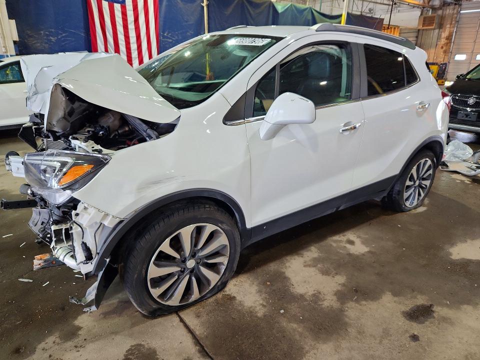2022 Buick Encore VIN KL4CJESM0NB500415 COPART salvage auction — FRONT END, MI - CERTIFICATE OF TITLE, sold $300 on 2026-07-16 (photo 1)