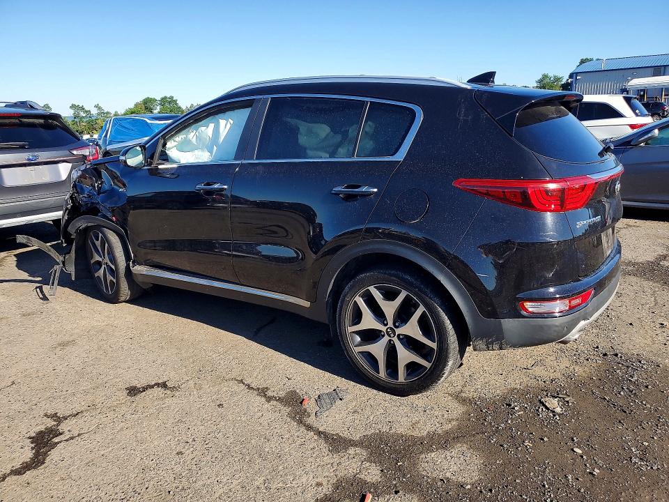 2017 Kia Sportage VIN KNDPRCA60H7094750 COPART salvage auction — ROLLOVER, Pa - Certificate Of Salvage, sold $1,950 on 2026-07-10 (photo 2)