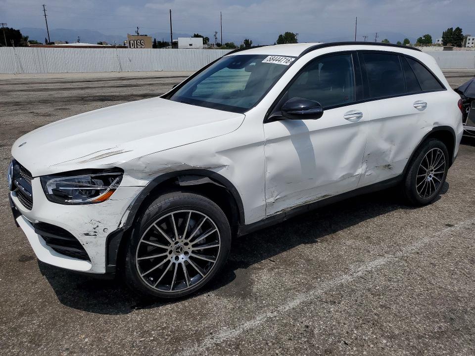 2022 Mercedes-benz Glc VIN W1N0G8DB0NG064701 COPART salvage auction — FRONT END, Ca - Salvage Certificate, sold $70 on 2026-07-28 (photo 1)