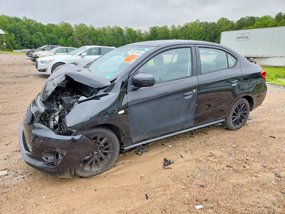 2020 Mitsubishi VIN ML32F4FJ6LHF11934 COPART salvage auction — FRONT END, Va - Cert Of Title - Salvage, sold $700 on 2026-07-20 (photo 1)