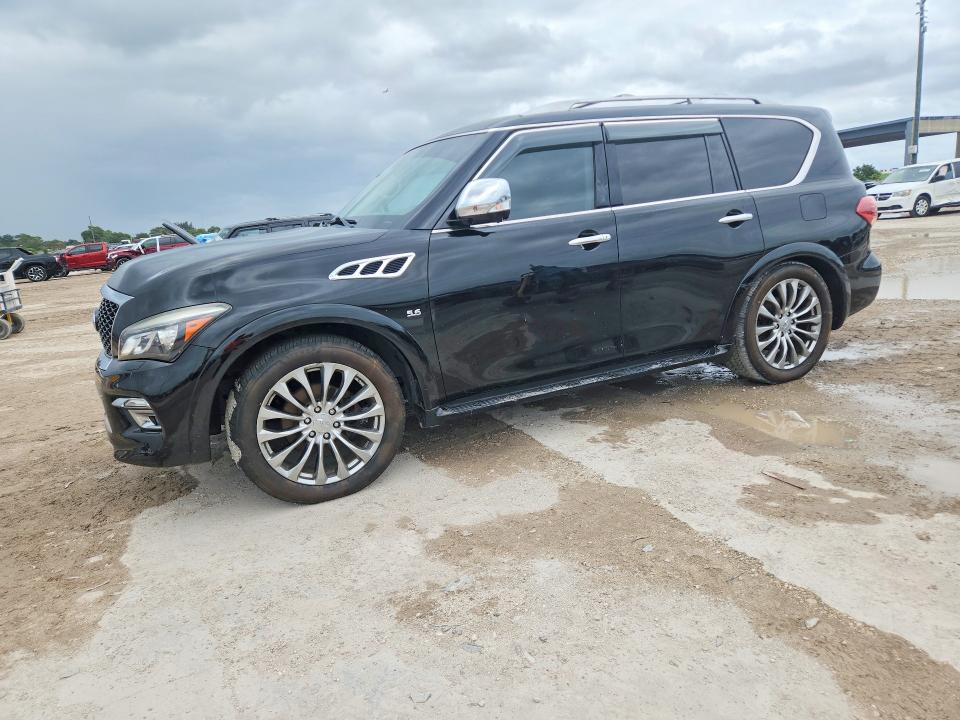 2015 Infiniti Qx80 VIN JN8AZ2NE9F9082684 COPART salvage auction — MINOR DENT/SCRATCHES, Fl - Certificate Of Title, sold $2,550 on 2026-07-07 (photo 1)