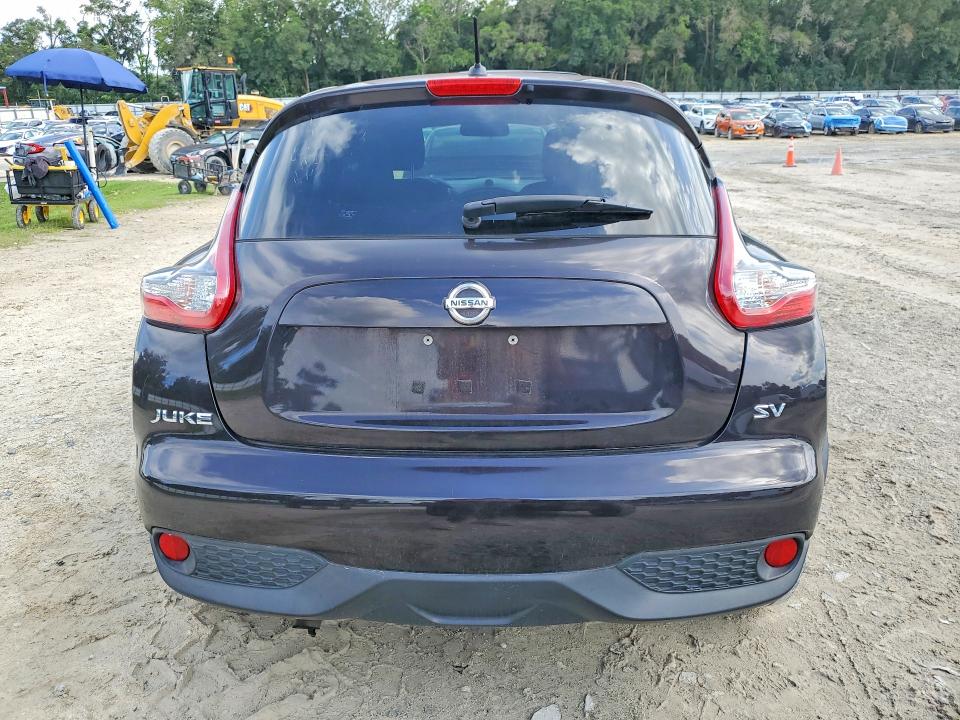 2016 Nissan Juke VIN JN8AF5MR5GT610174 COPART salvage auction — FRONT END, FL - CERT OF TITLE SLVG REBUILDABLE, sold $375 on 2026-07-28 (photo 6)