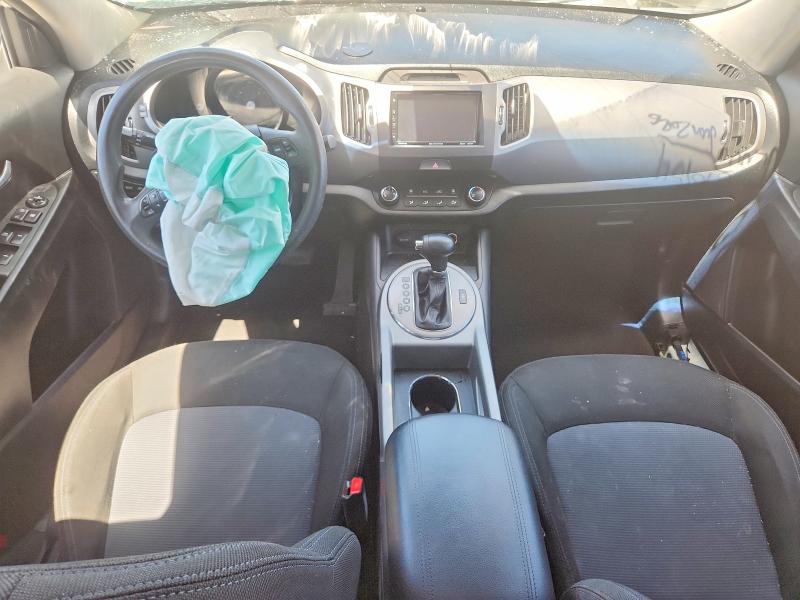 2016 Kia Sportage VIN KNDPBCAC7G7870154 COPART salvage auction — FRONT END, Ut - Salvage Certificate, sold $150 on 2026-07-10 (photo 8)