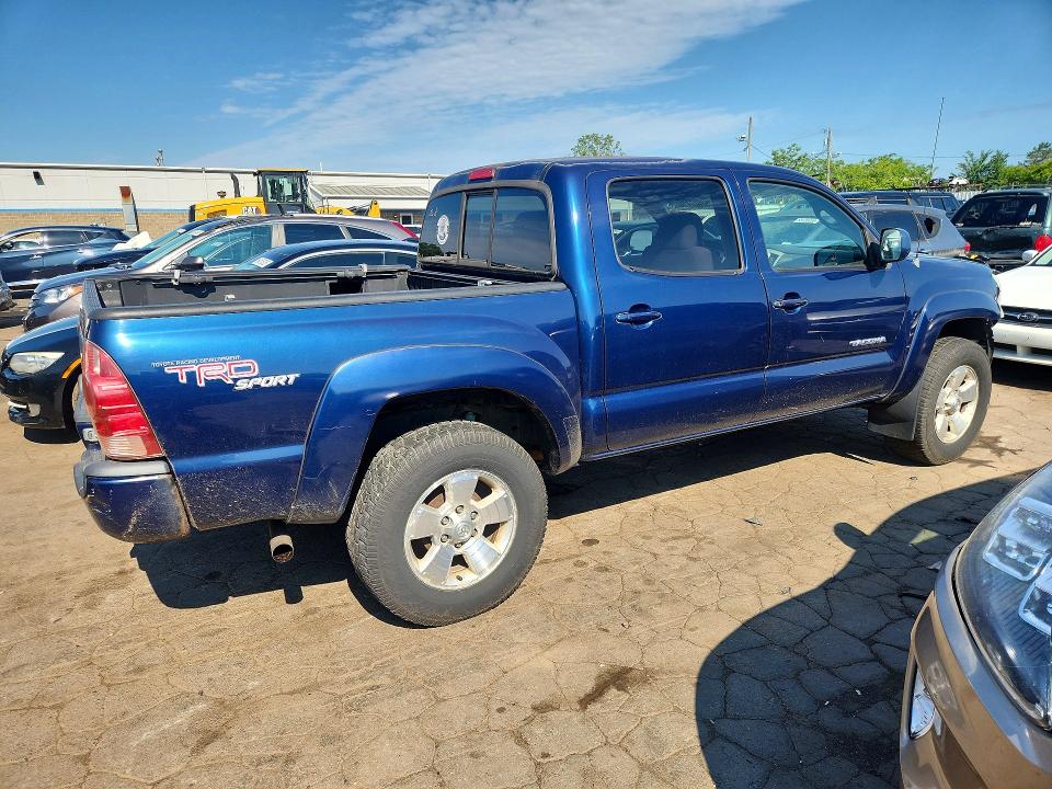 2005 Toyota Tacoma VIN 5TELU42N65Z116196 COPART salvage auction — FRONT END, Ct - Cert Of Title-Salvage, sold $4,100 on 2026-07-10 (photo 3)