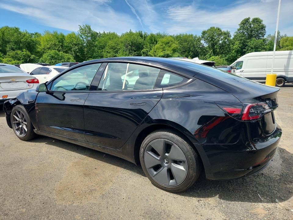 2023 Tesla Model 3 VIN 5YJ3E1EA1PF578710 COPART salvage auction — FRONT END, Ct - Cert Of Title-Salvage, sold $9,600 on 2026-07-16 (photo 2)