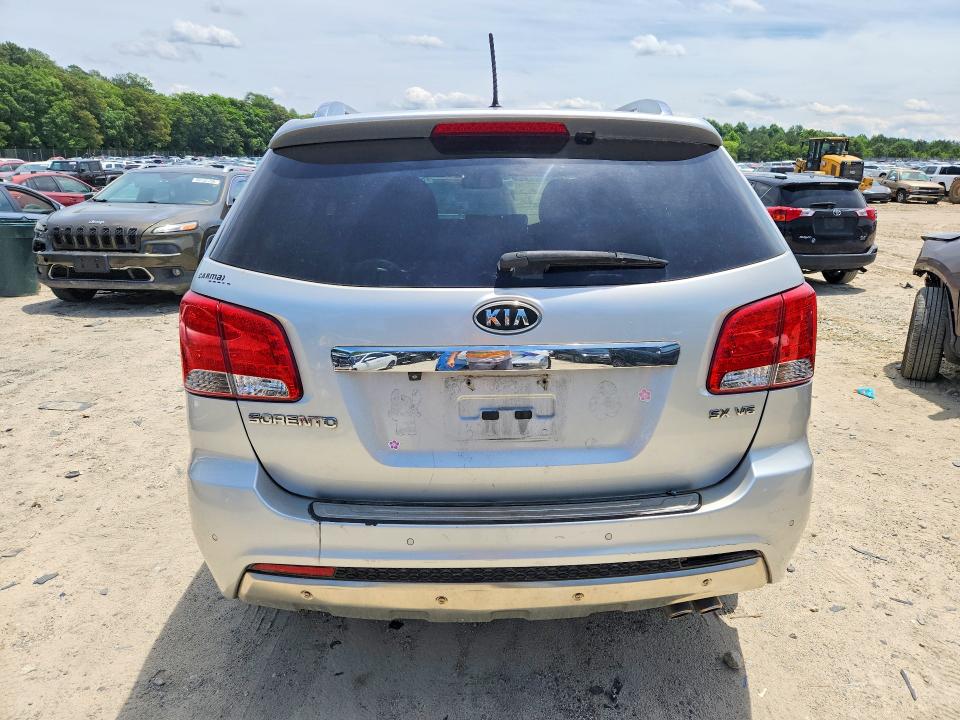 2012 Kia Sorento VIN 5XYKWDA24CG267249 COPART salvage auction — FRONT END, Mt - Certificate Of Title, sold $600 on 2026-07-28 (photo 6)