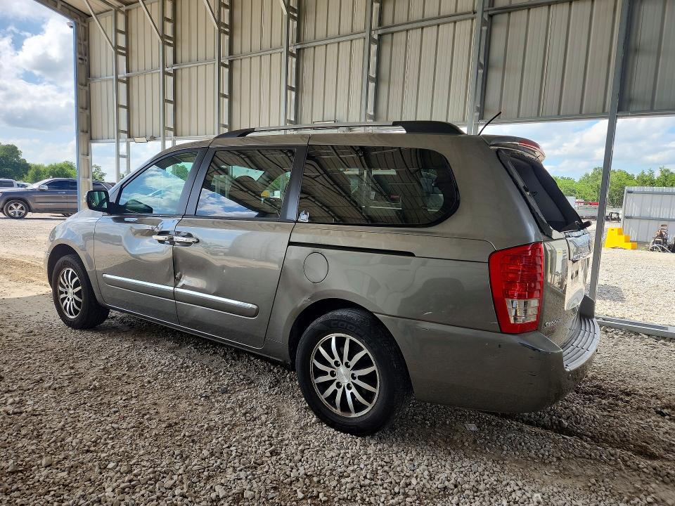 2012 Kia SEDONA VIN KNDMH4C74C6427158 COPART salvage auction — HAIL, Mo - Certificate Of Title, sold $1,500 on 2026-07-08 (photo 2)