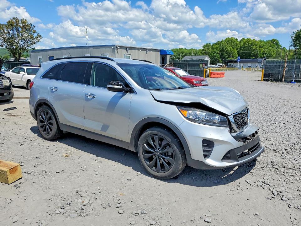 2019 Kia Sorento VIN 5XYPG4A53KG597721 COPART salvage auction — FRONT END, Pa - Certificate Of Salvage, sold $2,850 on 2026-07-08 (photo 4)