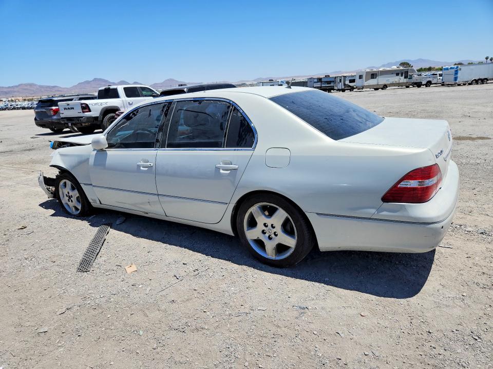 2004 Lexus Ls VIN JTHBN36FX40129486 COPART salvage auction — FRONT END, Nv - Salvage Title, sold $125 on 2026-07-21 (photo 2)