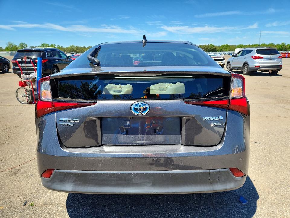 2020 Toyota Prius VIN JTDL9RFU1L3016390 COPART salvage auction — SIDE, Ny - Mv-907A Salvage Certificate, sold $4,000 on 2026-07-20 (photo 6)