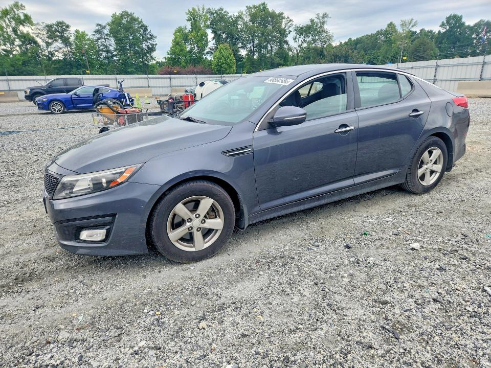 2015 Kia VIN KNAGM4A71F5640085 COPART salvage auction — SIDE, Sc - Cert Of Title-Salvage, sold $725 on 2026-07-20 (photo 1)