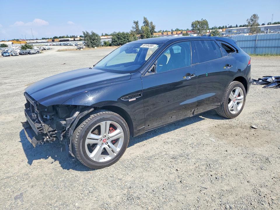 2017 Jaguar F-pace VIN SADCL2BV2HA061479 COPART salvage auction — FRONT END, CA - SALVAGE CERTIFICATE, sold $2,600 on 2026-07-23 (photo 1)